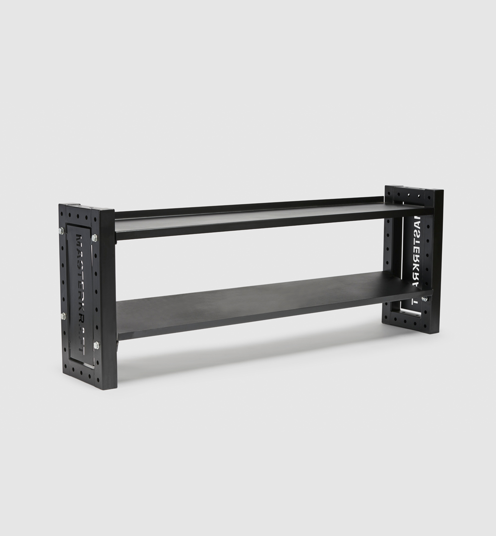 Modular Storage Rack (Kettlebells, Dumbbells) – HD 2 Tier (1.2m) product image