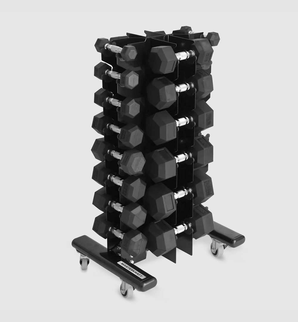 Vertical Dumbbell Rack – Portable (Four Sided) product image