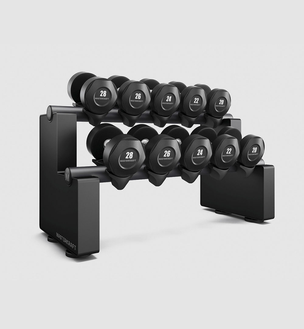 Horizontal Dumbbell Rack – 2 Tier (5 Pair) 2.0 product image