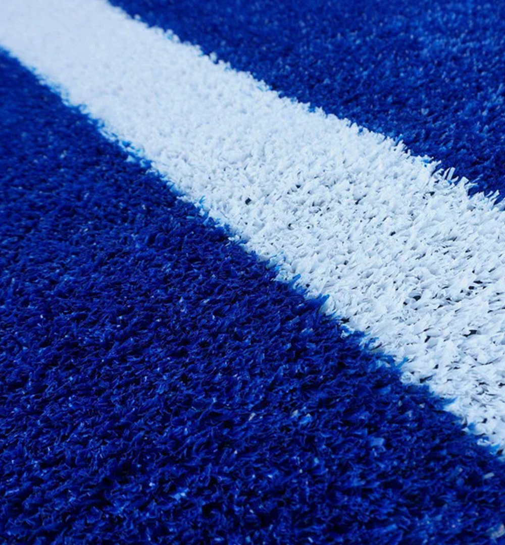 Artificial Turf Blue With White Line (2m X 15m) product image