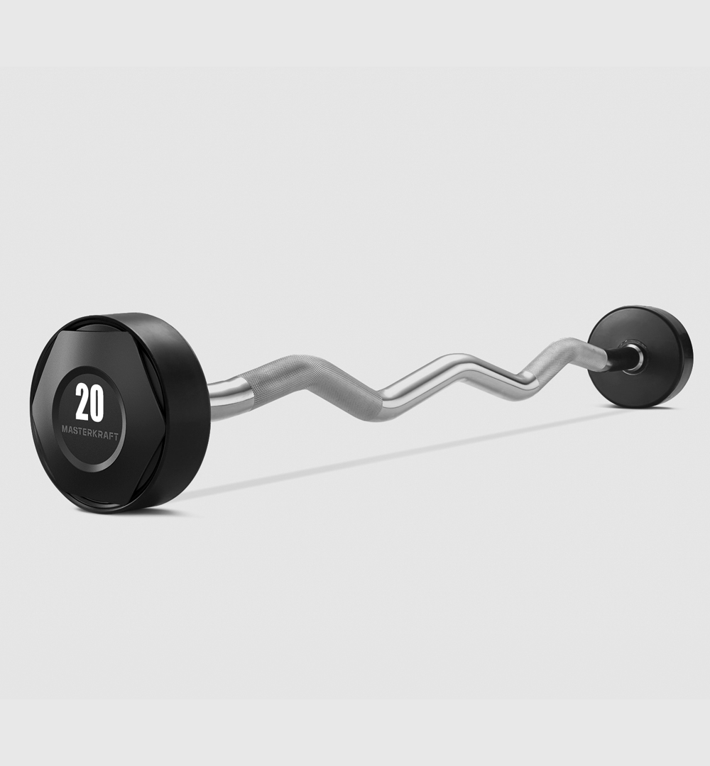 Rubber EZ Fixed Barbells product image