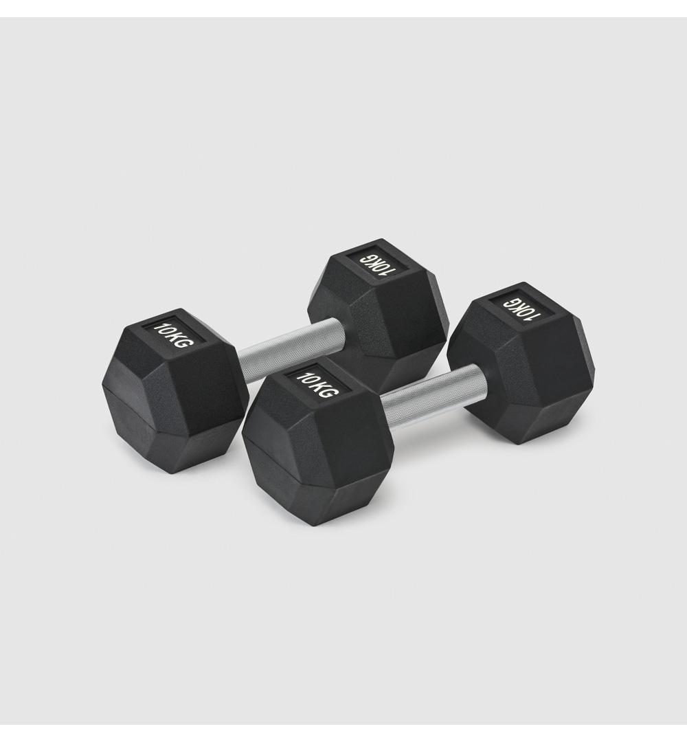 Premium Rubber Hex Dumbbell product image